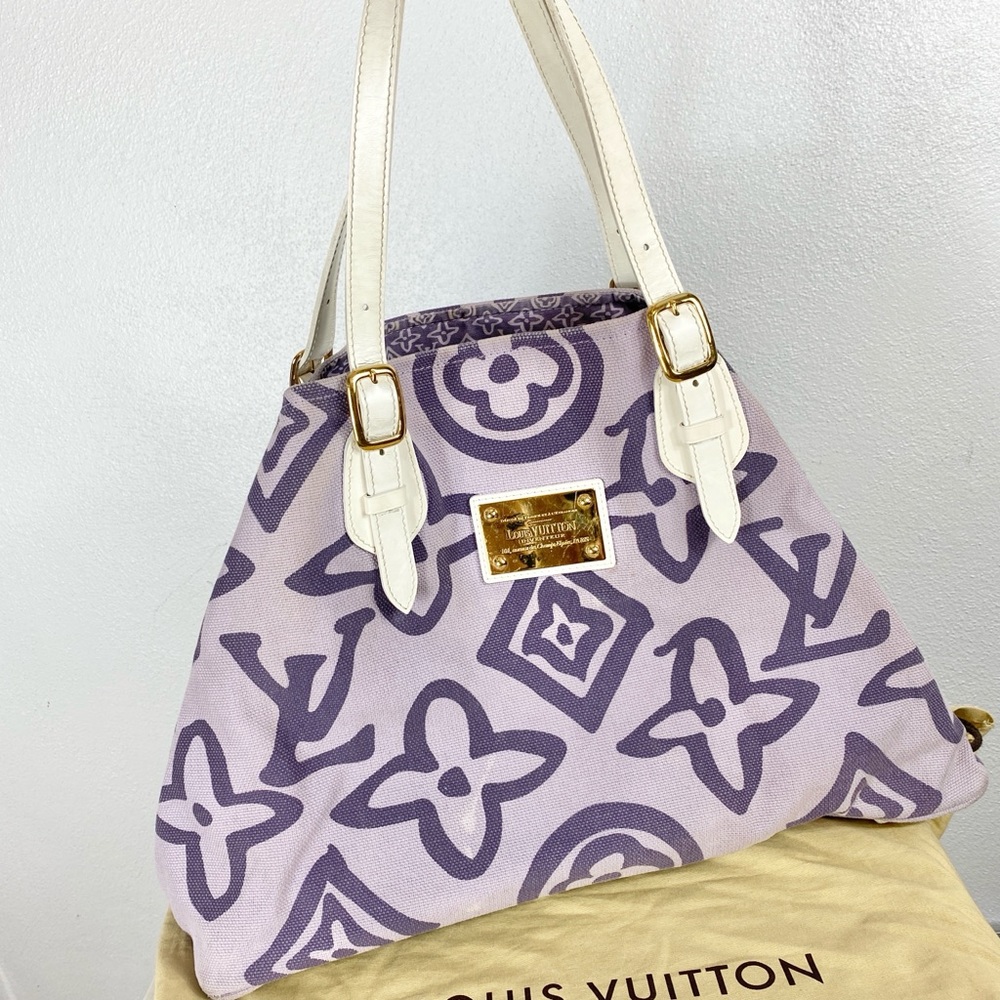 Louis Vuitton Canvas Tote Bag